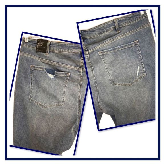 Lane Bryant Size 26R Mid Rise Denim Jeans - Picture 8 of 16